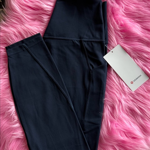 lululemon athletica Pants - lululemon size 8 align 25” with pockets true navy